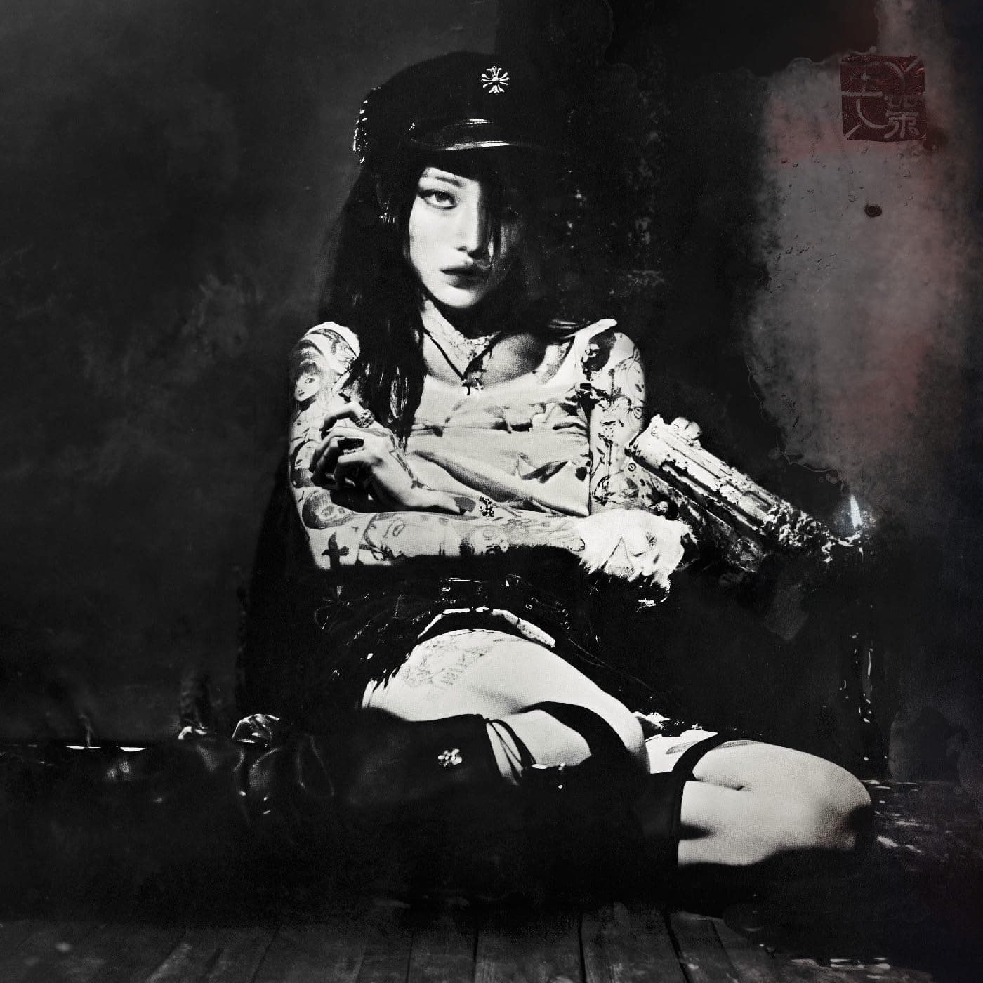 Evangelic Girl Is a Gun por yeule — capa do álbum