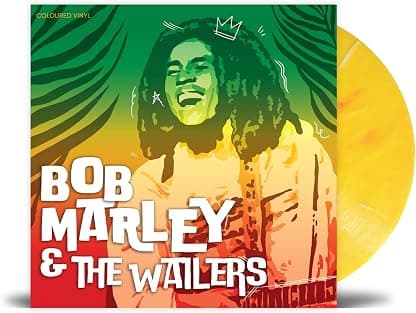 Bob Marley & The Wailers Jamaica Coloured Vinyl LP, Reggae Music Album por Various — capa do álbum