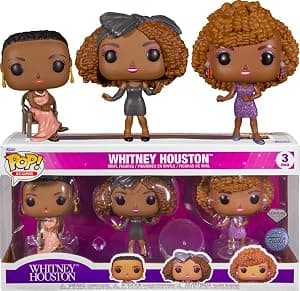 Funko Pop Rocks Whitney Houston Diamond Glitter Edição Especial Pacote com 3 por Artista não identificado — capa do álbum