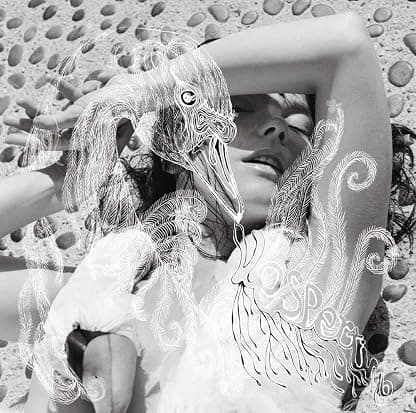 Vespertine por Björk — capa do álbum