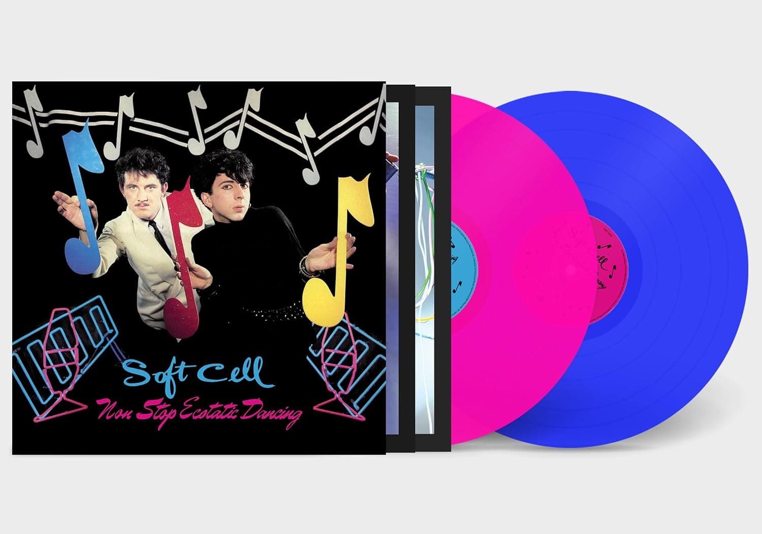Non-Stop Ecstatic Dancing - Pink & Blue Colored Vinyl por Soft Cell — capa do álbum