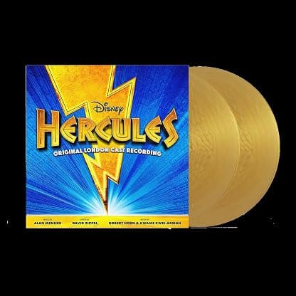 Hercules (Original Cast Recording) - Gold Colored Vinyl por Alan Menken — capa do álbum