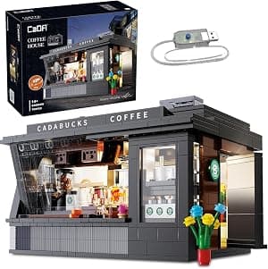 CaDA Master C66005W Japanese Coffee House Building Set,MOC Construction Coffee Shop Modular Buildings with Lights,768PCS City House Idea Collect Gift for Adults por Artista não identificado — capa do álbum