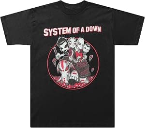 Camiseta Camiseta Mushroom People System of a DownUnisex Adulto por Artista não identificado — capa do álbum