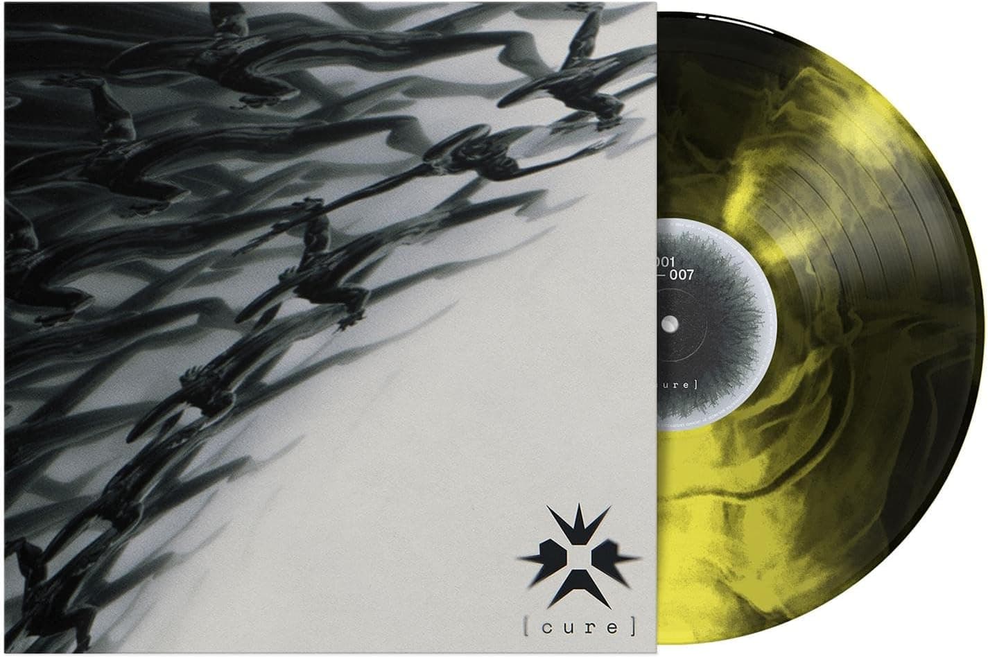 CURE (TRANSPARENT YELLOW & BLACK GALAXY VINYL) por ERRA — capa do álbum