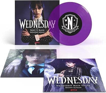 Wednesday - Paint It Black/Main Titles por Wednesday Addams — capa do álbum