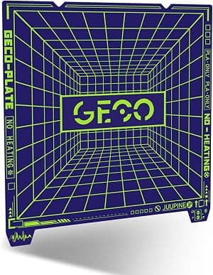 Placa Geco Pla 235X235Mm – Placa Fria de Carbono, Sem Aquecimento. Placa de Impressão Gecko para Creality K1/K1C, Ender 5 S1, Ender 3 S1/S1 Pro, V3 Se/Ke – Mesa de Impressão Flexível Em Aço por Artista não identificado — capa do álbum