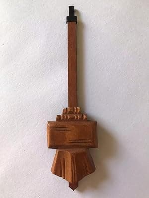 Relógio cuco, pêndulo de 3,5 cm, estilo chalé, marrom novo, 18 cm de comprimento por Artista não identificado — capa do álbum