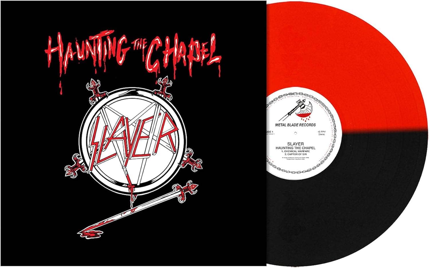 Haunting the Chapel por Slayer — capa do álbum