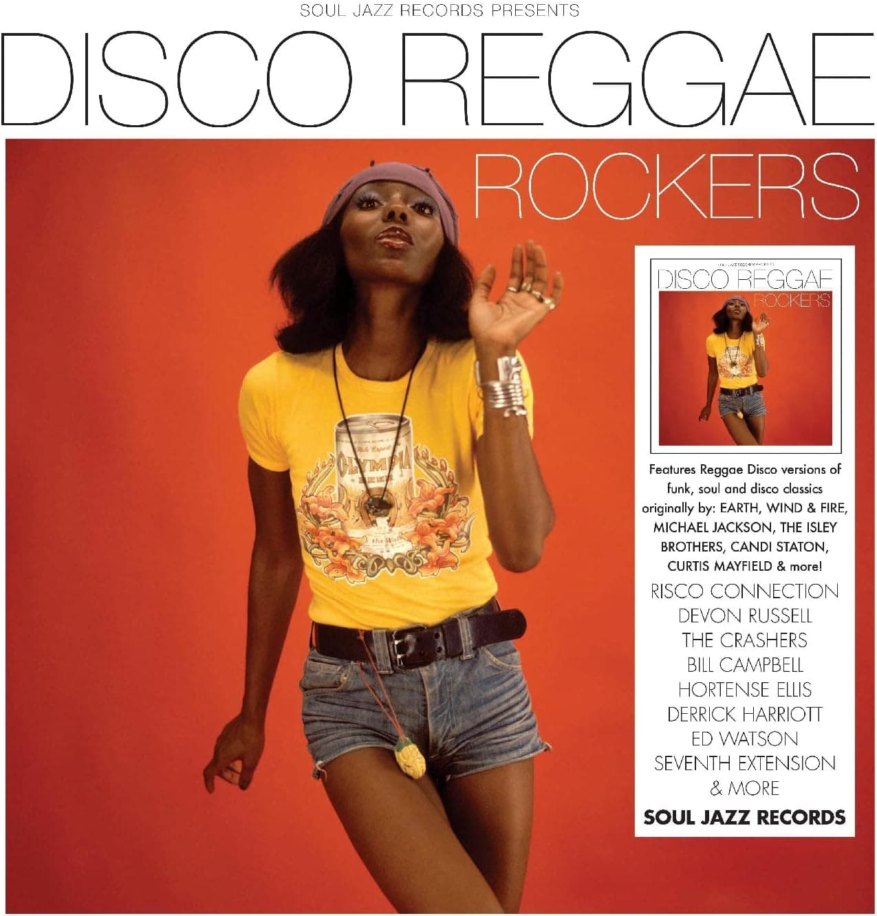 DISCO REGGAE ROCKERS por Soul Jazz Records presents — capa do álbum