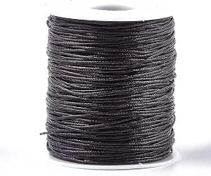 Jaydis 100 Jardas De Fio De Algodão Encerado De 1 Mm, Revestido Com Cera, Para Confecção De Colares, Pulseiras, Bijuterias Trançadas, Costura Em Couro, Macramê E Decoração De Vasos. por Artista não identificado — capa do álbum