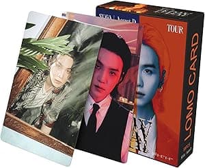 KPOPBP D-Day Solo Album Agust D Photocards Kpop Lomo Kartenset Merchandise Geschenk für Fans Jungen und MädchenF por Artista não identificado — capa do álbum