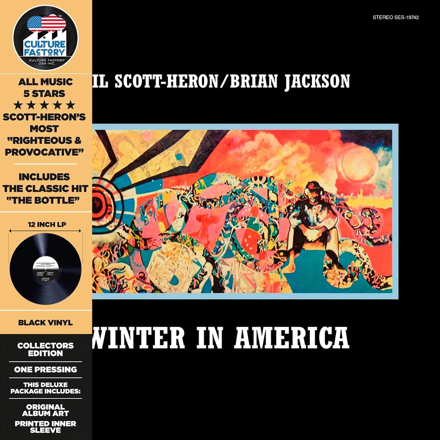Winter in America por Gil Scott-Heron & Brian Jackson — capa do álbum