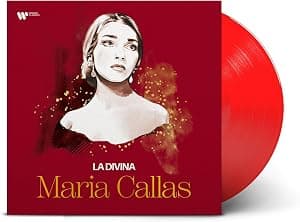MARIA CALLAS: LA DIVINA (COLOURED VINYL) por Maria Callas — capa do álbum