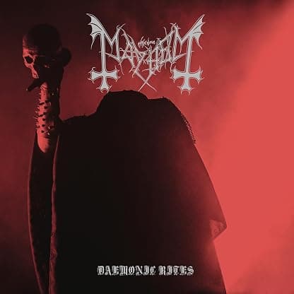 DAEMONIC RITES (2LP) por Mayhem — capa do álbum