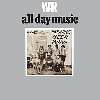 ALL DAY MUSIC por WAR — capa do álbum