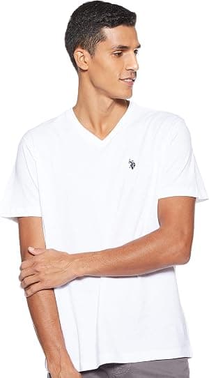 U.S. Polo Assn. Camiseta masculina gola V por Artista não identificado — capa do álbum