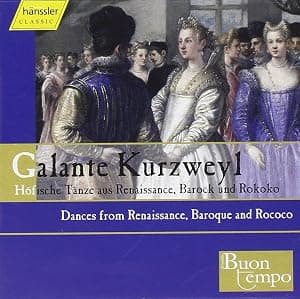 Galante Kurzweyl - Dances From Renaissance Baroque & Rococo (Hanssler) por Artista não identificado — capa do álbum