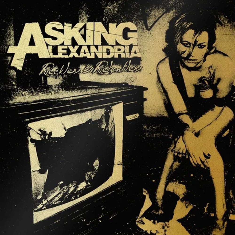 Asking Alexandria - Reckless & Relentless - Vinyl LP - RSD 2024 por Asking Alexandria — capa do álbum
