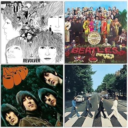 The Beatles Classic 12" LP Collection - Revolver / Sgt. Peppers Lonely Hearts Club Band / Rubber Soul / Abbey Road por 1 jan. 2009 — capa do álbum