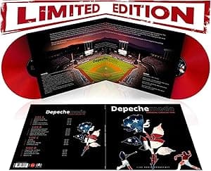 Dodgers Stadium 1990 - Limited Edition 180g Red Color Double Vinyl LP - World Violation Tour Live Radio Broadcast - Features "Enjoy The Silence" & "Personal Jesus" - 2LP Gatefold Set por Depeche Mode — capa do álbum