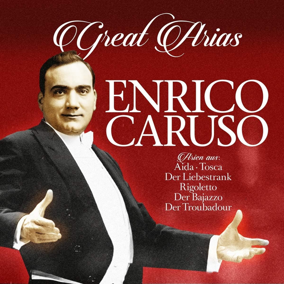 Arias por Enrico Caruso — capa do álbum