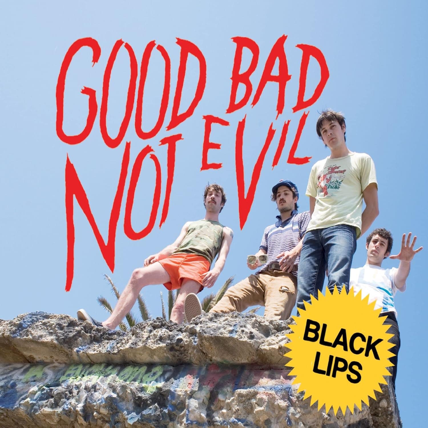 GOOD BAD NOT EVIL (DELUXE EDITION/SKY BLUE VINYL/2LP) por Black Lips — capa do álbum