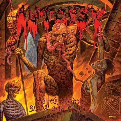 Ashes, Organs, Blood & Crypts ( Black LP ) por Autopsy — capa do álbum