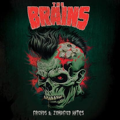 Friends & Zombified Antics - Red por The Brains — capa do álbum