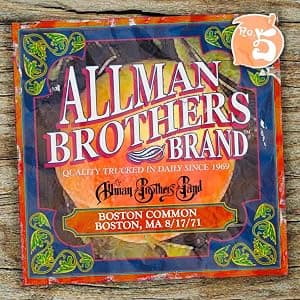 Boston Common 8/17/71 por Allman Brothers Band — capa do álbum