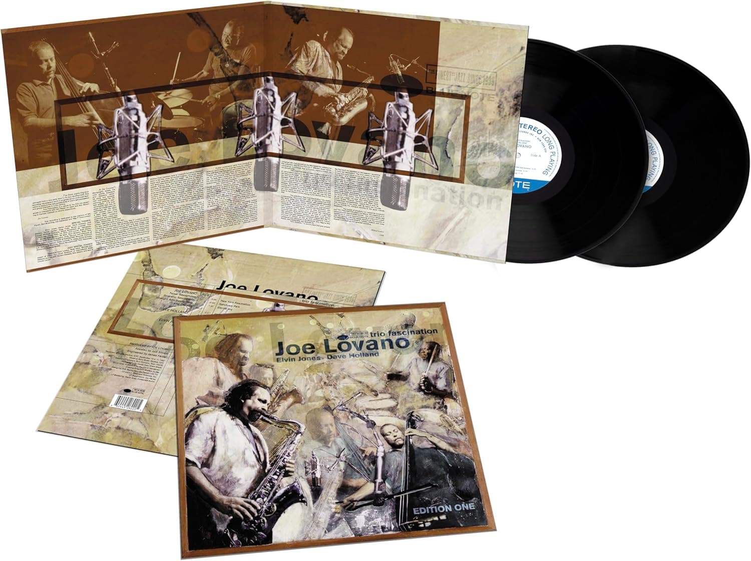 TRIO FASCINATION (BLUE NOTE TONE POET SERIES) (2LP) por Joe Lovano — capa do álbum