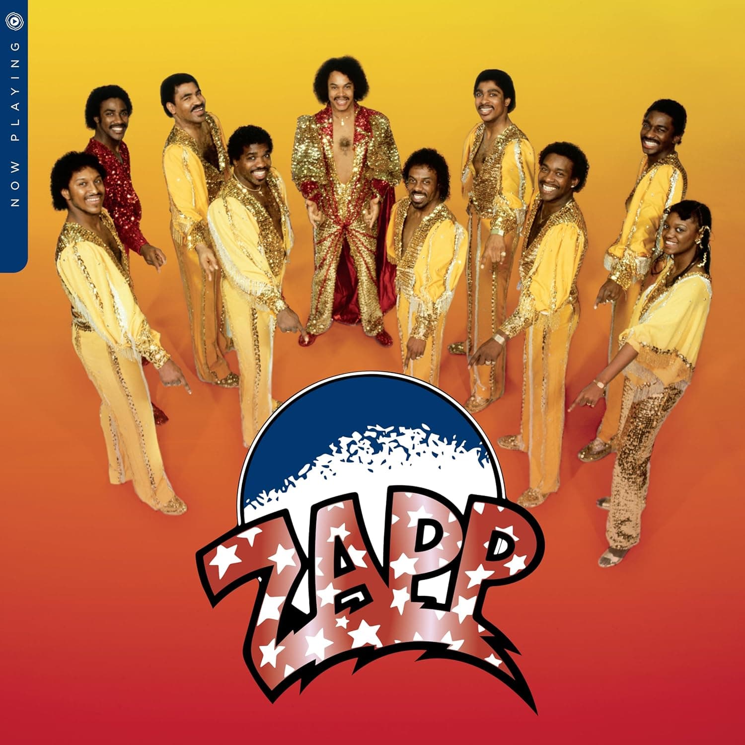 NOW PLAYING por Zapp & Roger — capa do álbum