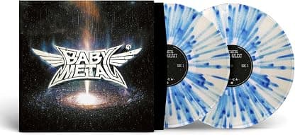 METAL GALAXY (WHITE & BLUE SPLATTER VINYL) por Babymetal — capa do álbum