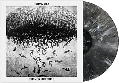 COMMON SUFFERING (GREY BLACK WHITE MARBLE VINYL) por Harms Way — capa do álbum