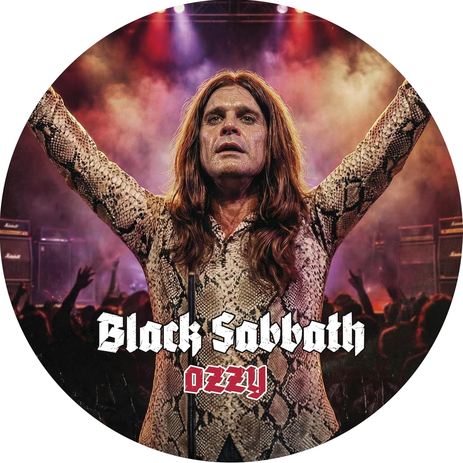 Ozzy por Black Sabbath — capa do álbum