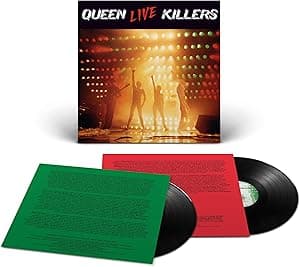 Live Killers - Black Vinyl por Queen + Adam Lambert — capa do álbum