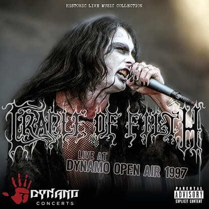 Live at Dynamo Open Air 1997 por Cradle of Filth — capa do álbum