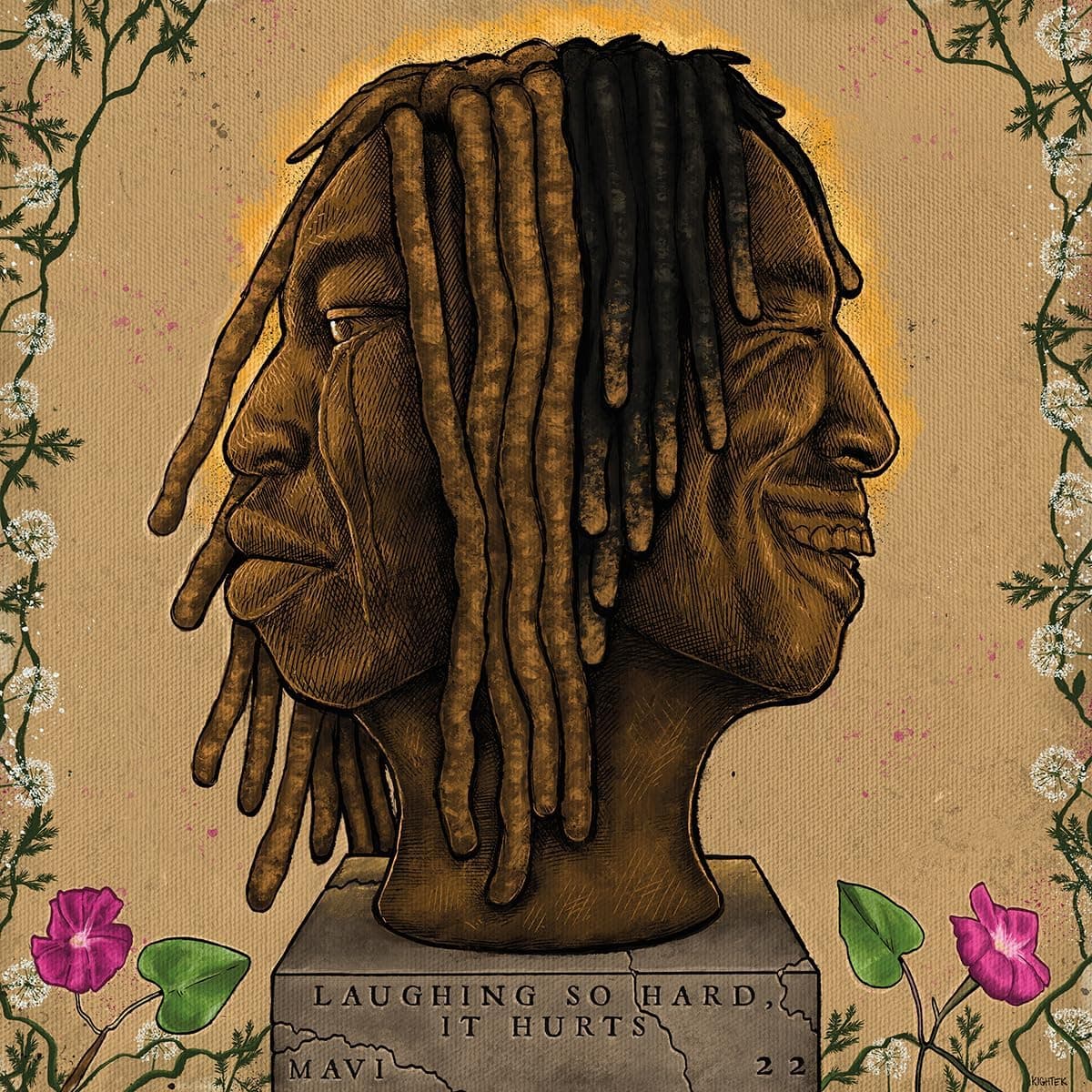 Laughing So Hard, It Hurts por Mavi — capa do álbum