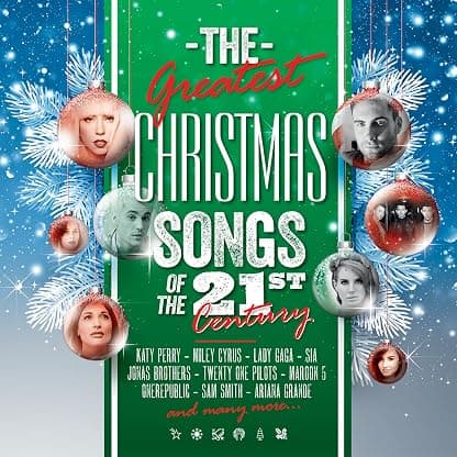GREATEST CHRISTMAS SONGS OF THE 21ST CENTURY (2LP/WHITE & RED VINYL/180G) por Various Artists — capa do álbum