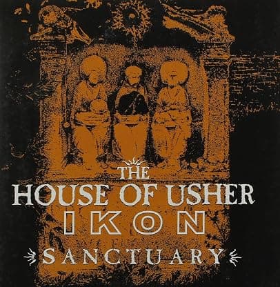 Sancturay Split Ep 7"""" Vinyl por The Ikon / House of Usher — capa do álbum