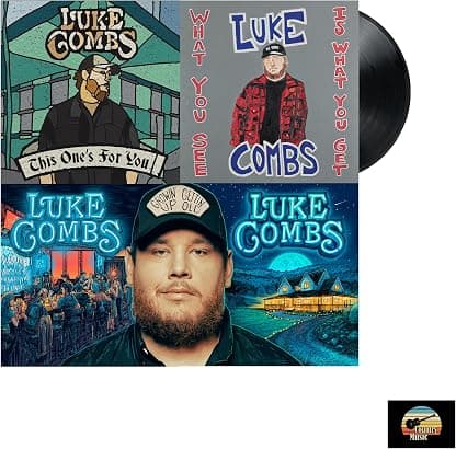 Luke Combs 'Complete Vinyl Discography' Collection: "This One's For You" / "What You See Is What You Get" / "Growin' Up" / "Gettin' Old" / + Including Bonus Art Card por Luke Combs — capa do álbum