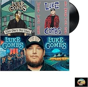 Luke Combs 'Complete Vinyl Discography' Collection: "This One's For You" / "What You See Is What You Get" / "Growin' Up" / "Gettin' Old" / + Including Bonus Art Card por Luke Combs — capa do álbum