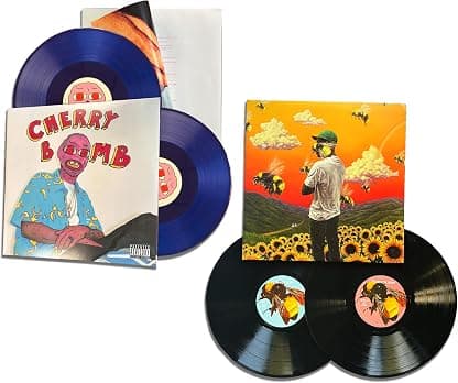 Tyler The Creator - Thoughts & Feelings Vinyl Collection: Cherry Bomb (Exclusive Edition) / Flower Boy por Tyler The Creator — capa do álbum