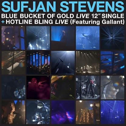 Blue Bucket of Gold' b/w 'Hotline Bling por Sufjan Stevens — capa do álbum