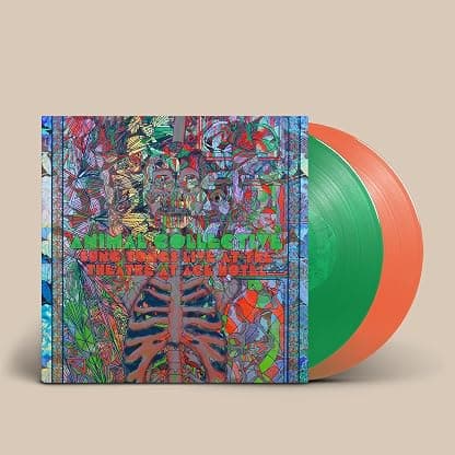 Sung Tongs Live at the Theatre at Ace Hotel - Ltd Light Green and Neon Orange Vinyl por Animal Collective — capa do álbum