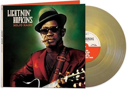 Mojo Hand (gold) (Colored Vinyl, Gold) por Lightnin' Hopkins — capa do álbum