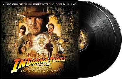 Indiana Jones and the Kingdom of the Crystal Skull por John Williams — capa do álbum