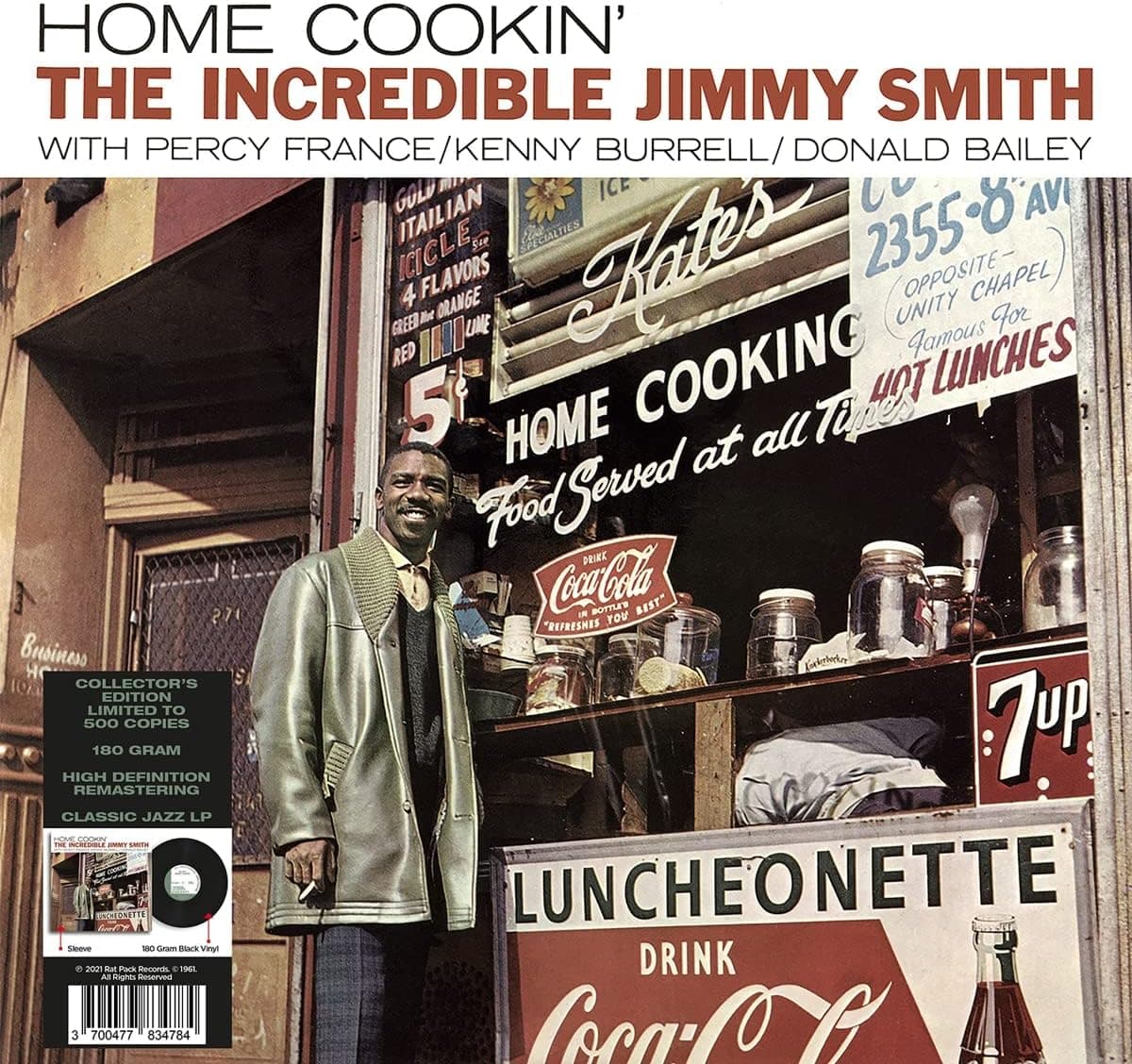 HOME COOKIN por Incredible Jimmy Smith — capa do álbum