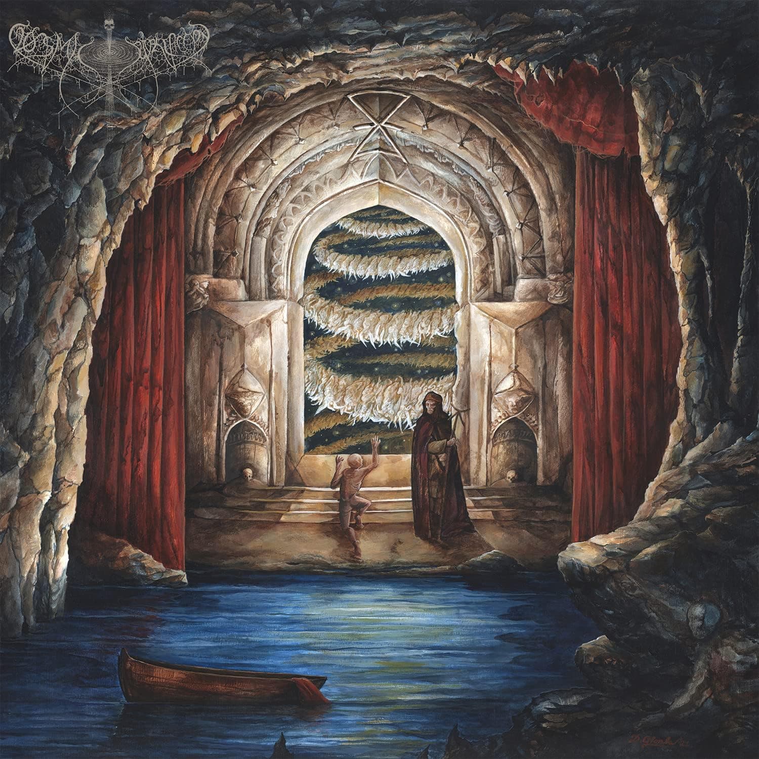 Crepuscular Dirge For The Blessed Ones por Cosmic Putrefaction — capa do álbum