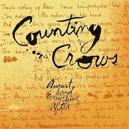 August And Everything After por Counting Crows — capa do álbum